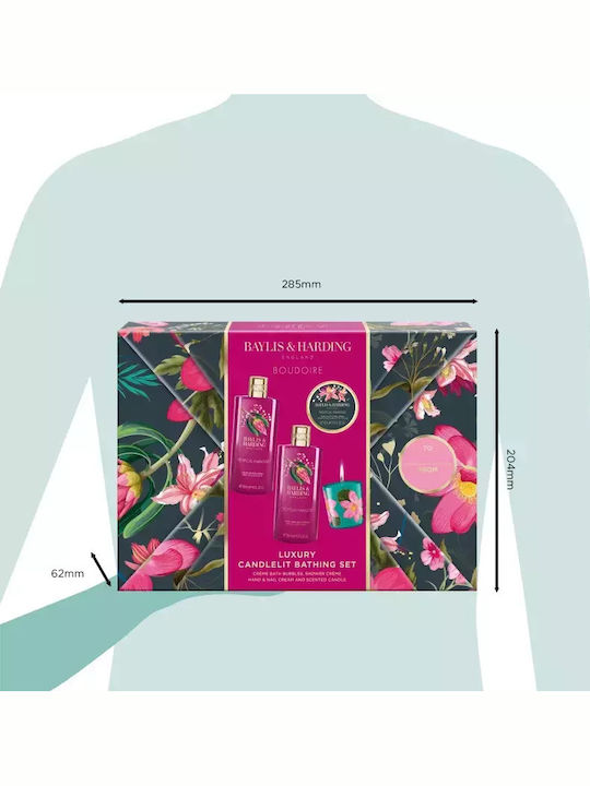 Baylis & Harding Boudoire Tropical Paradise Σετ Περιποίησης για Καθαρισμό Σώματος