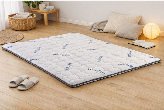 Nano Ανώστρωμα Αφρού Λεπτό Λευκό 120x (150x200x5 Cm)