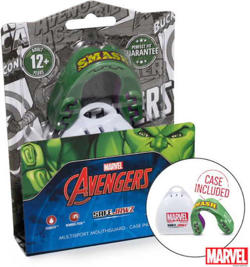 Safejawz Schutzmasken Für Den Mund Hulk Extro Marvel Junior Grüne