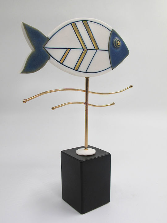 Decorative Fish Made of Porcelain