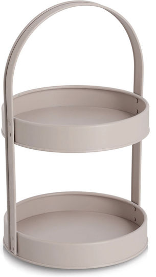 Metallische Dessert Turm Ständer & Tabletts Graue Ø20,5xY33cm Metallische Dessert Turm Ständer & Tabletts Graue Ø20,5xY33cm