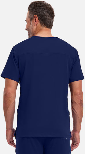 Healing Hands Mathew Male Medical Blouse Navy Blue