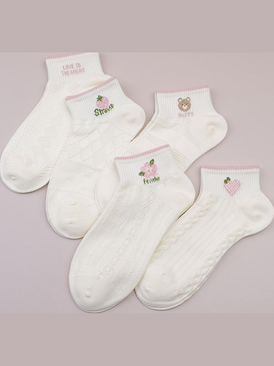 Women's Pink Socks 3Pack