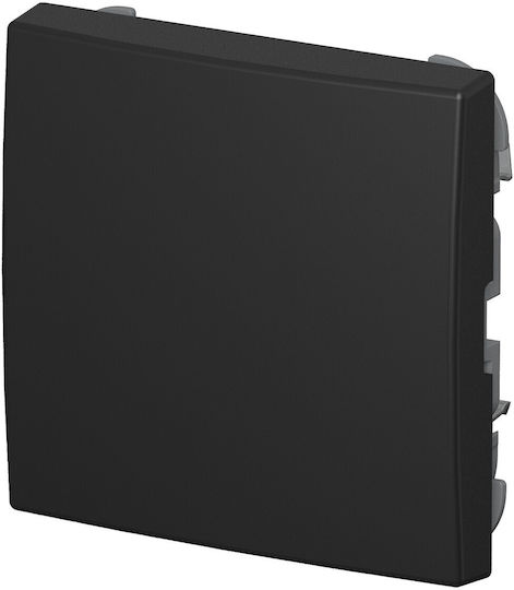 Busch-Jaeger Recessed Wall Switch with Black Frame