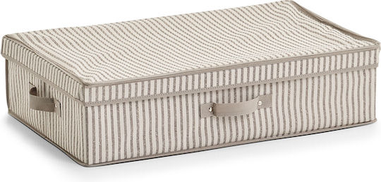 Spitishop Stoff Kleideraufbewahrung Fall in Beige Farbe 61.5x38x16.5cm