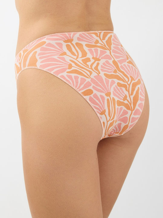 Damen-Slips 2er Pack Orange