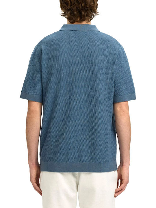 Selected Polo Μπλούζα Blue Mirage