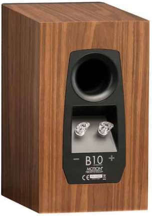 Martin Logan Motion B10 Paar Passive Hi-Fi-Lautsprecher Buch selbst 200W 2 Wege P17.8xB24.8xH31.8cm Walnuss