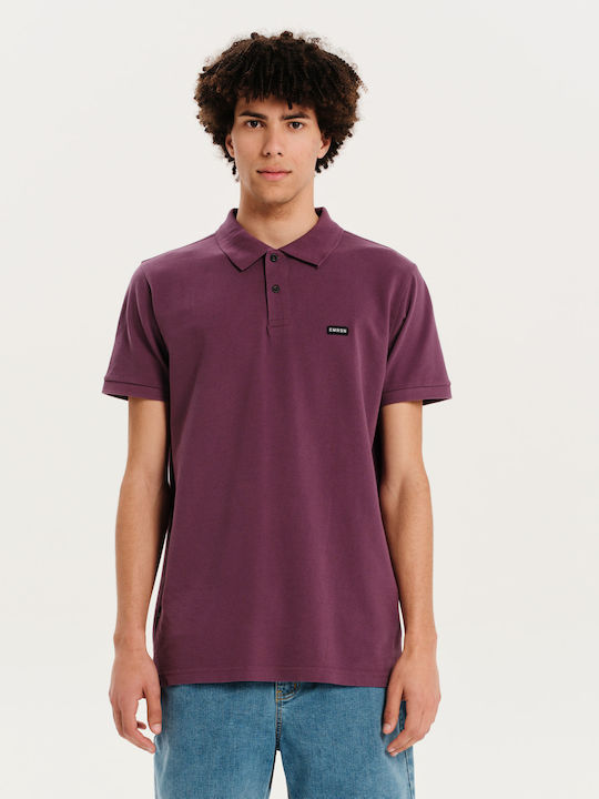 Polo T-Shirt Lila
