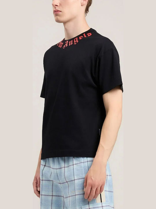 T-shirt Black Red PMAA109S26JER008-1025
