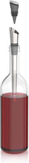 Innovine Flow Cap for Wine Bottles with Gray Cork
