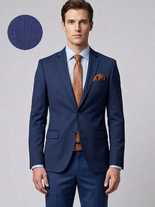 Мъжки Костюм Blue