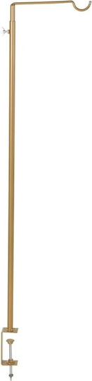 Γάντζος Τραπεζιού H&s Collection Διαστάσεις 20x90cm Gold Nb1720590