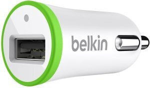 Belkin Încărcător Auto 10W cu un Port 1xUSB Culoare Albă