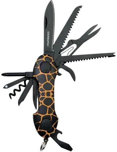 Munkees Multi Tool Μαχαίρι Μαύρο