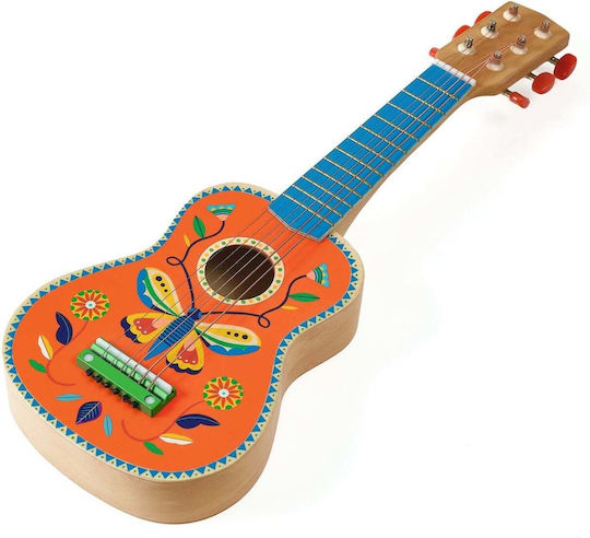 Djeco Holz Gitarre Für 3+ Jahre