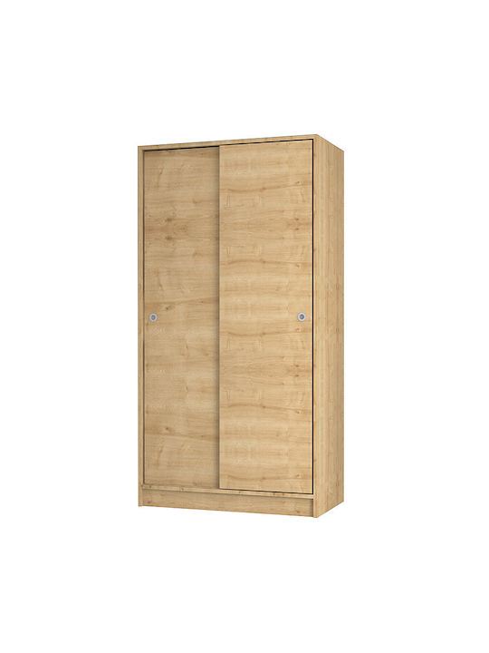 Double Door Wardrobe Sliding Misra 94x52x182cm