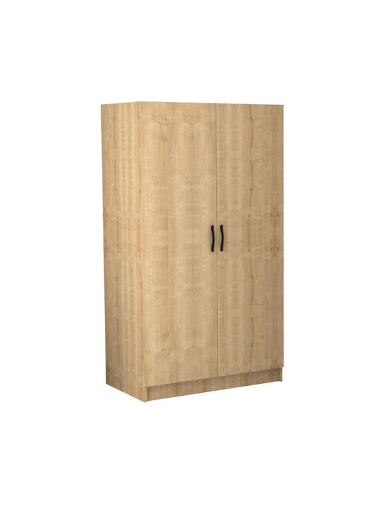 Doppeltür Kleiderschrank Victoria Natural Beech 100x60x181cm