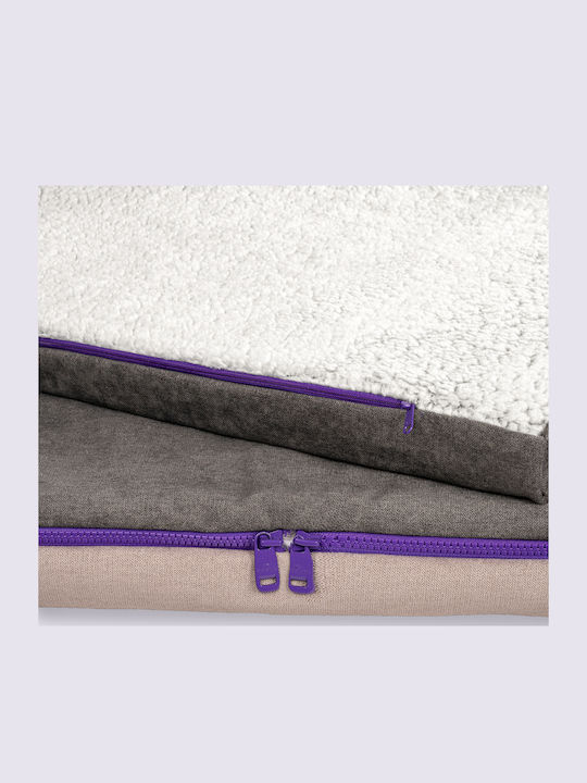 Ανατομικό Κρεβάτι Κατοικίδιων PetBed Memory Foam - Medium Phantom Grey Χωρίς Freeze Technology