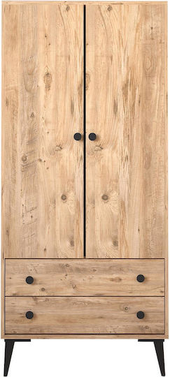Amari Δίφυλλη Ντουλάπα 82x48x180cm