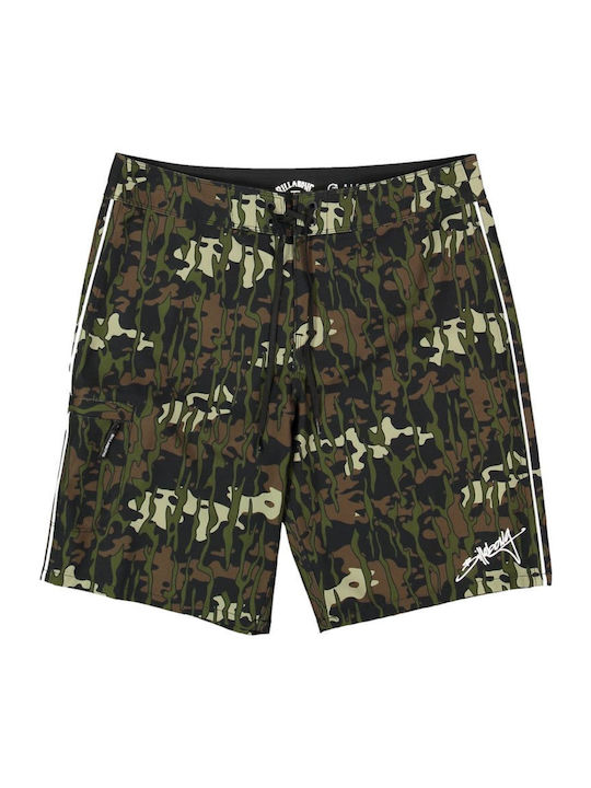 Pro Men's Swimwear Bermuda Khaki Camo