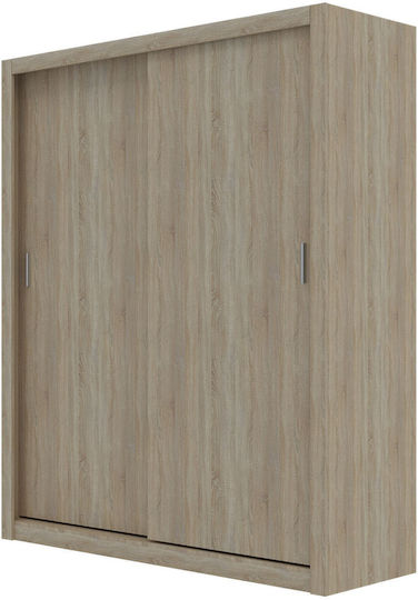 Reflex Δίφυλλη Ντουλάπα Συρόμενη 180x60x215cm