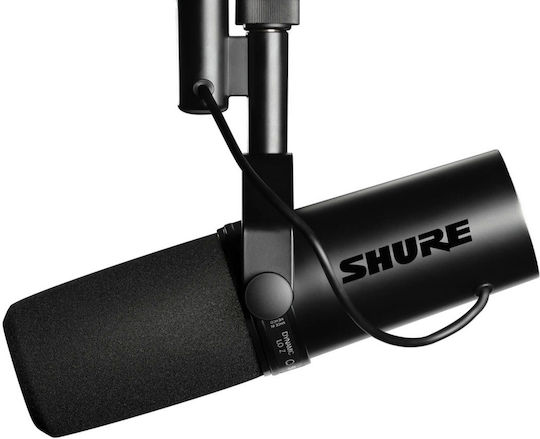 Shure SM7dB Δυναμικό Μικρόφωνο XLR Shock Mounted για Φωνητικά