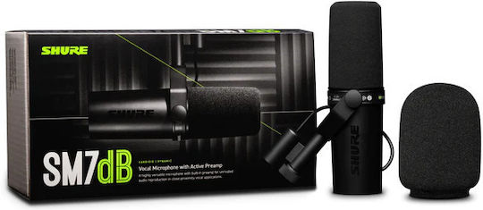 Shure SM7dB Δυναμικό Microfon XLR Montat pe amortizoare pentru