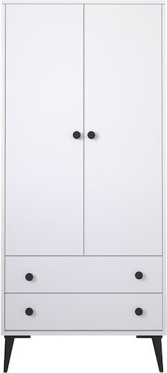 Amari Δίφυλλη Ντουλάπα 82x48x180cm Amari Δίφυλλη Ντουλάπα 82x48x180cm