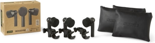 Shure Nexadyne 6 Σετ Μικρόφωνο για Studio 3pcs