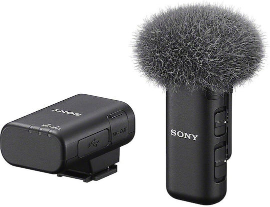 Sony ECM-W3S Wireless Microphone Πέτου, Clip On for Vocals