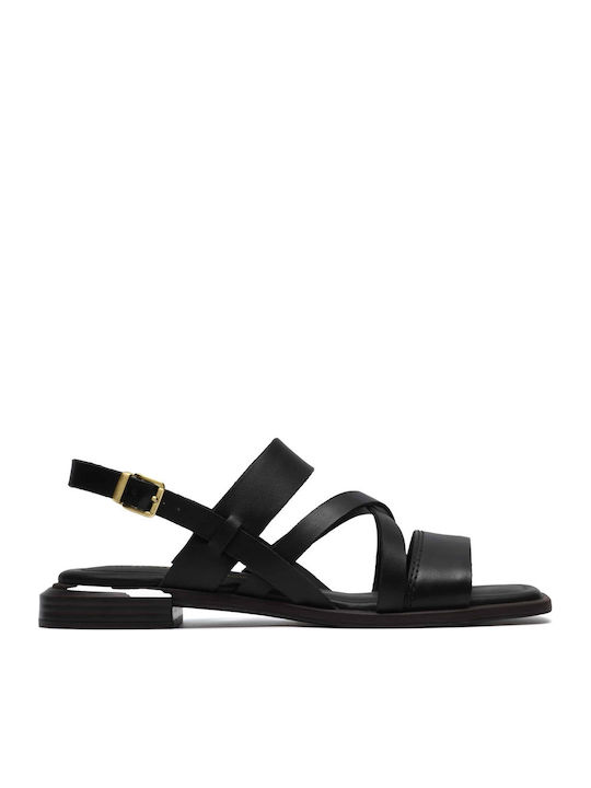 Clarks Ariany Strap Leather Women's Sandals Black