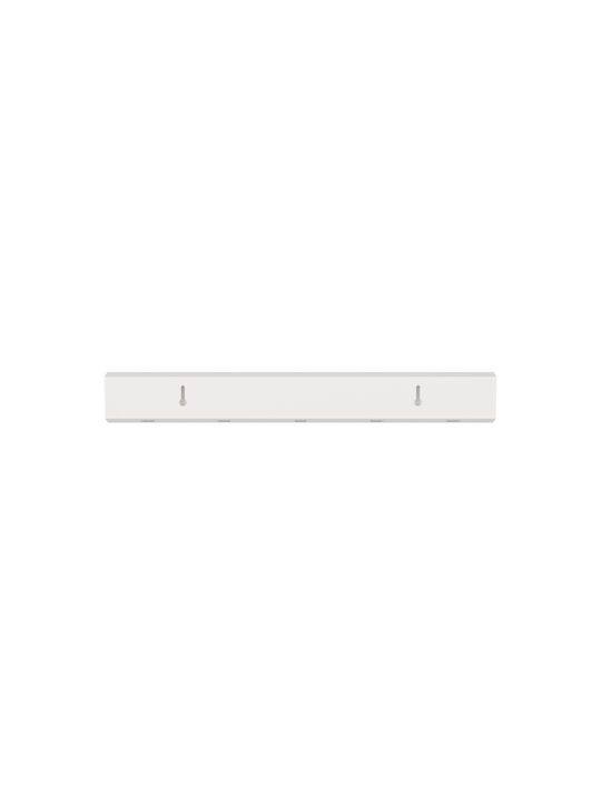 Umbra Wall Hanger Flip 5 Wooden 5 Hooks White 50.8x2.5x7.6cm