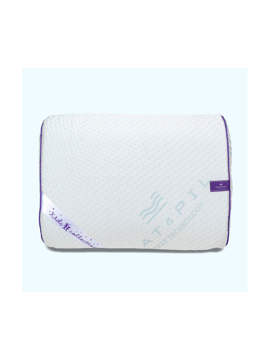 Mat&Pil Kids Sleep Pillow Memory Foam AirFreeze Pro Kids Classic MPK-A White 40x55cm