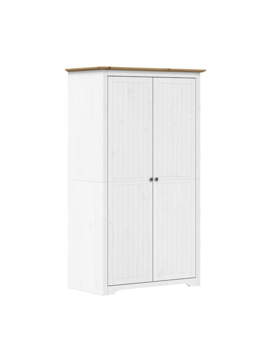 Doppeltür Kleiderschrank 101x52x176.5cm