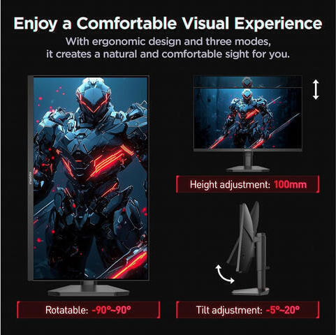 Koorui G2722P IPS HDR Монитор 27" QHD 2560x1440 200Hz