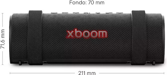 LG xboom Grab by will.i.am Waterproof Bluetooth Speaker 20W with Battery Life up to 20 hours Black