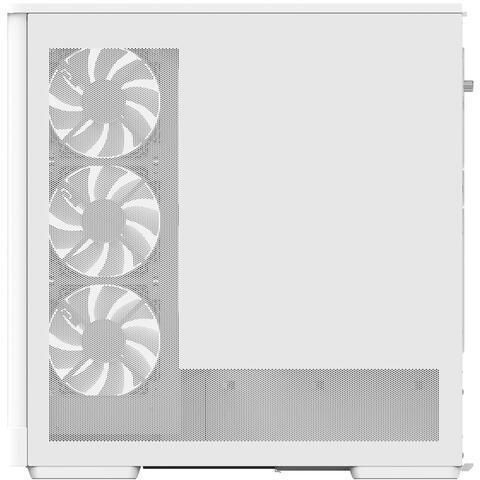 Aerocool P500A Геймърско Midi Tower Компютърна Кутия с ARGB Осветление Бяла