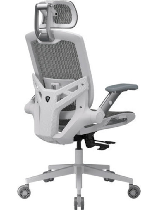 Cougar Speeder One Καρέκλα Gaming με Ρυθμιζόμενα Μπράτσα Γκρι