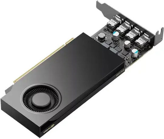 Dell RTX A400 4GB GDDR6 Половин височина Видеокарта