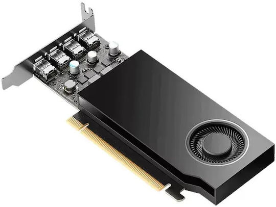 Dell RTX A400 4GB GDDR6 Половин височина Видеокарта