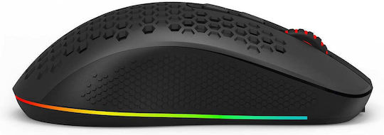 Redragon Hana M694 Ασύρματο RGB Gaming Ποντίκι 7200 DPI Μαύρο