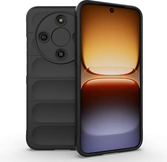 Back Cover Din Silicon Negru (Honor Magic8 Lite, SKYDDAR INNOVATION)