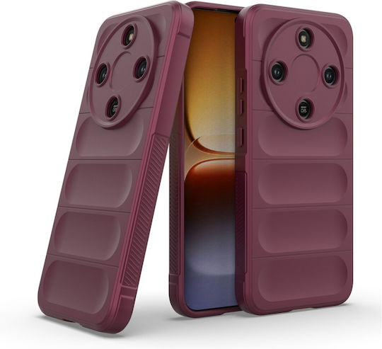 Back Cover Silicon Burgundiu (Honor Magic8 Lite, SKYDDAR INNOVATION)