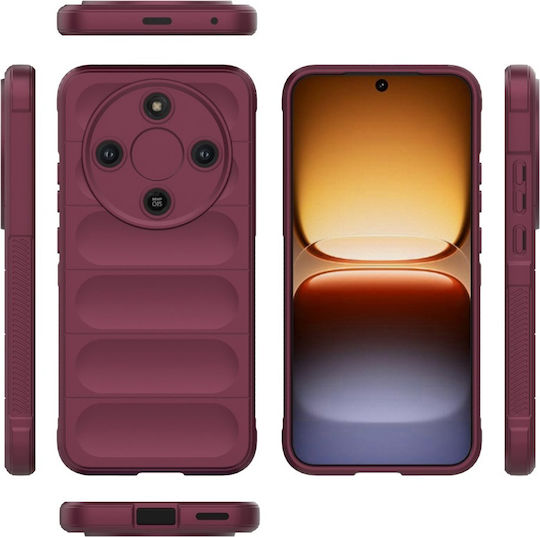 Back Cover Silicon Burgundiu (Honor Magic8 Lite, SKYDDAR INNOVATION)