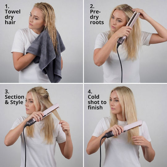 IQ HD-1290 Air Silk Hair Straightener With Air 1200W