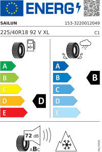 Sailun Runflat 225/40R18 92V Χειμερινό Λάστιχο Αυτοκινήτου