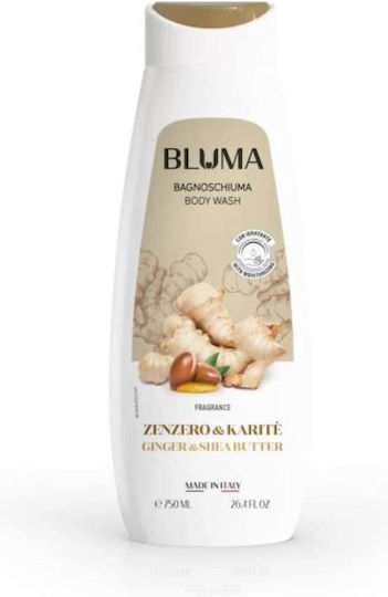 Душ Гел Джинджифил Аромат Шийа Масло Bluma Zenzero Karite 750 Мл