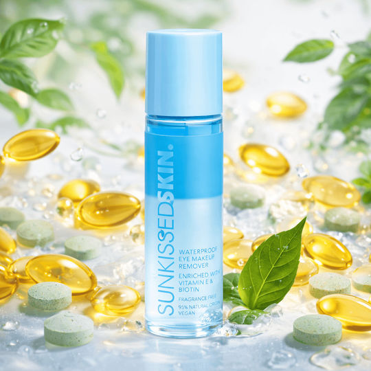 Sunkissed Waterproof Λάδι Αφαίρεσης Μακιγιάζ Ματιών 100ml