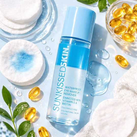 Sunkissed Waterproof Λάδι Αφαίρεσης Μακιγιάζ Ματιών 100ml